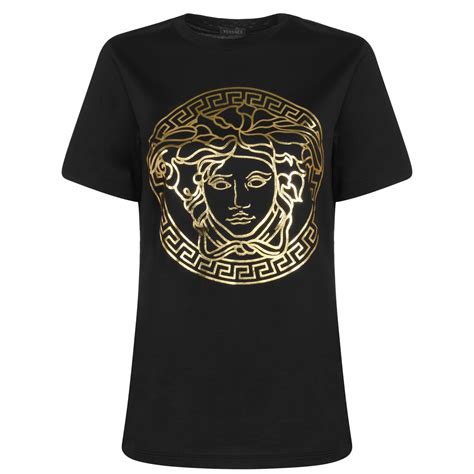 versace medusa t-shirt women's|Versace Medusa print t shirt.